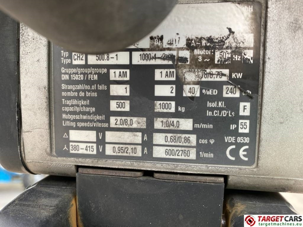 Grue à tour Böcker Boecker MK400 Mini Crane 600cm 400KG: photos 12 Grue à tour Böcker Boecker MK400 Mini Crane 600cm 400KG: photos 12