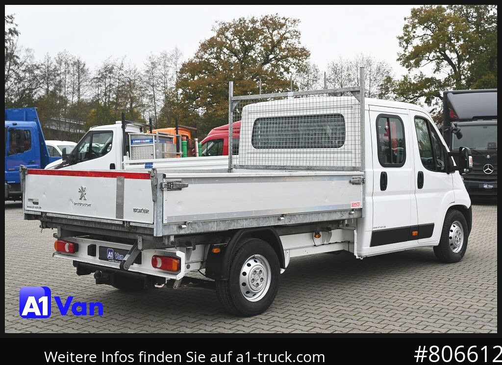 Camion PEUGEOT Boxer Doka Kipper, AHK, Klima, Standheizung: photos 8
