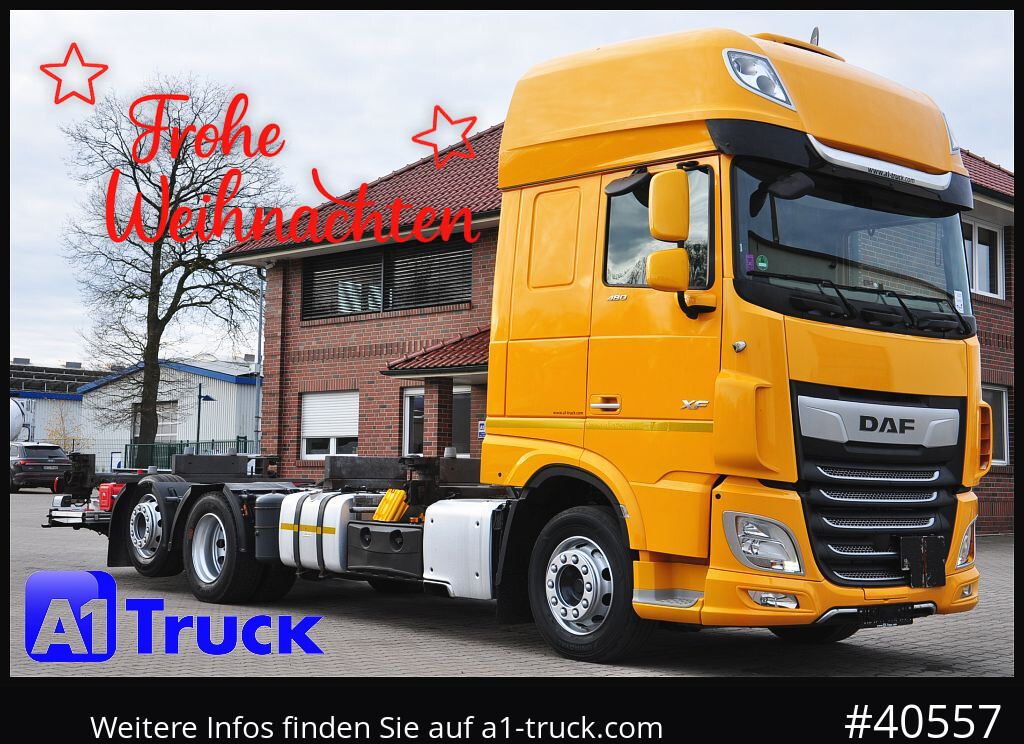 DAF XF 480, MultiBDF, 7,45, Standklima, LBW, - Camion porte-conteneur/ Caisse mobile: photos 1 DAF XF 480, MultiBDF, 7,45, Standklima, LBW, - Camion porte-conteneur/ Caisse mobile: photos 1