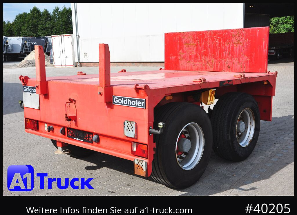 GOLDHOFER Ballast Anh. Goldhofer - Remorque plateau: photos 3 GOLDHOFER Ballast Anh. Goldhofer - Remorque plateau: photos 3