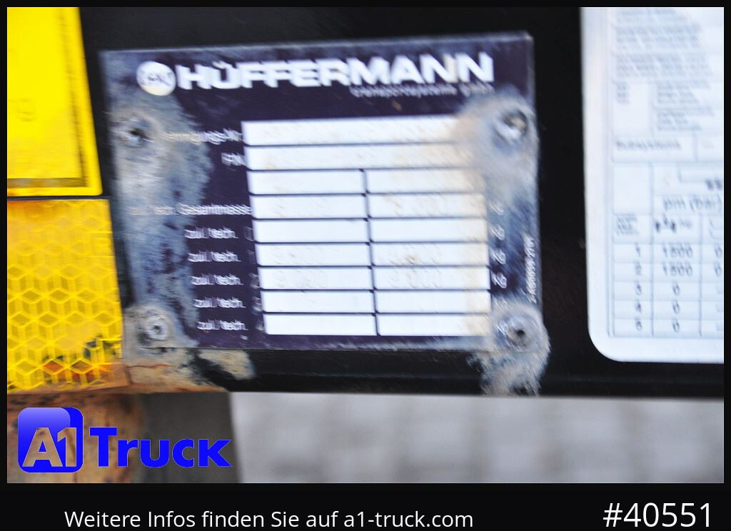 HUEFFERMANN HAR 1870, luft, Scheibenbremesen, - Remorque ampliroll/ Multibenne: photos 5 HUEFFERMANN HAR 1870, luft, Scheibenbremesen, - Remorque ampliroll/ Multibenne: photos 5