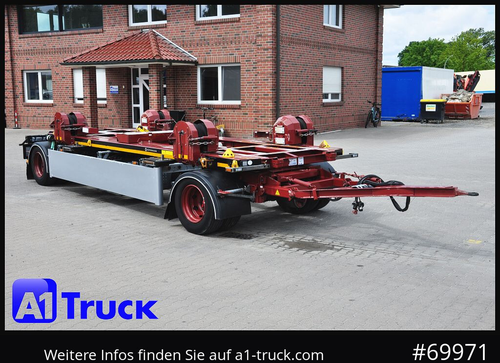 HUEFFERMANN HMA 20.70, Absetzer Luft, Posi- u. Klemmfix - Remorque ampliroll/ Multibenne: photos 1 HUEFFERMANN HMA 20.70, Absetzer Luft, Posi- u. Klemmfix - Remorque ampliroll/ Multibenne: photos 1