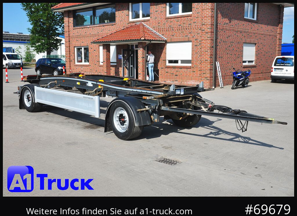 HUEFFERMANN HSA 1870 Luft, SAF, Scheibenbremse - Remorque ampliroll/ Multibenne: photos 1 HUEFFERMANN HSA 1870 Luft, SAF, Scheibenbremse - Remorque ampliroll/ Multibenne: photos 1