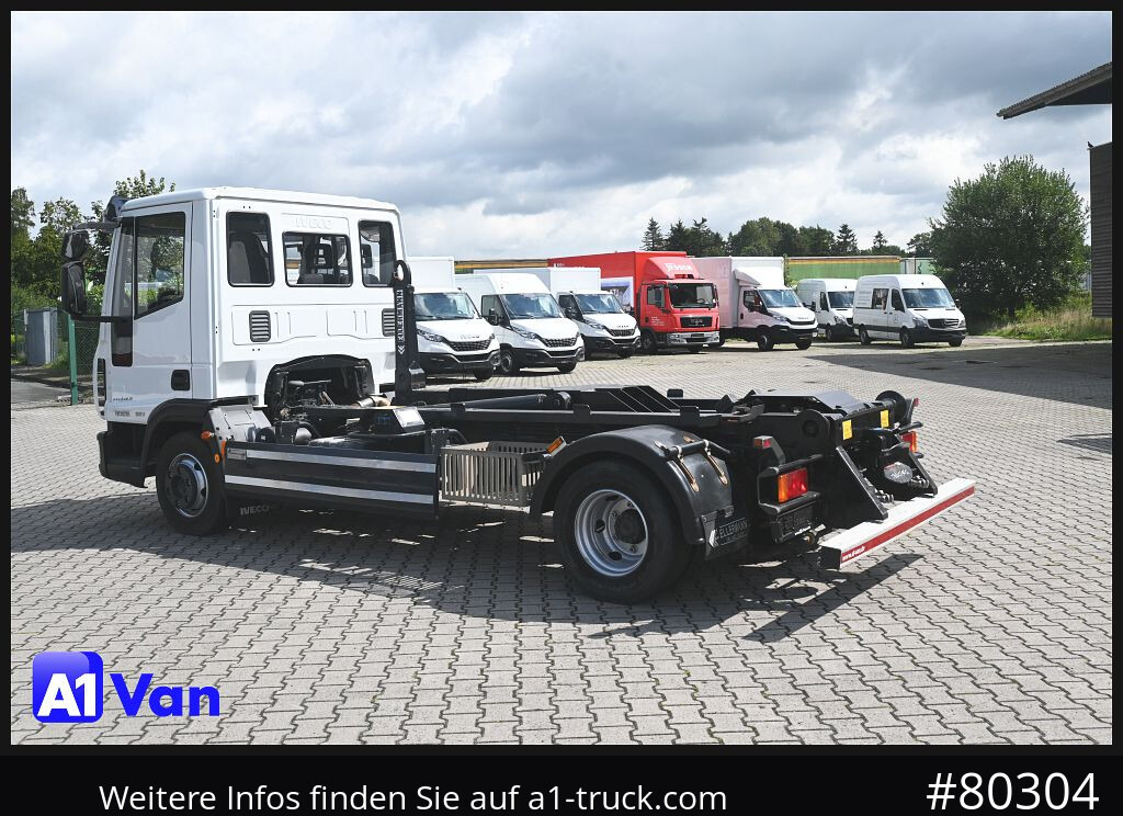 Camion ampliroll IVECO Eurocargo ML 80E18/ Abroller,Ellermann, Hu/Au NEU: photos 11