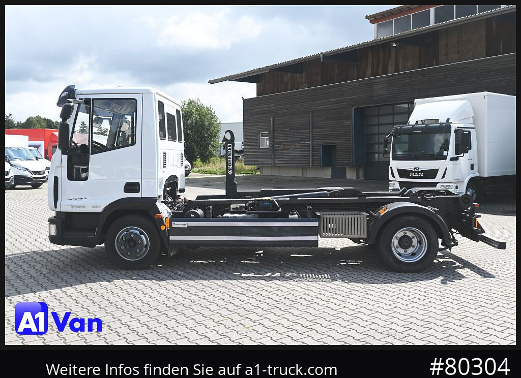 Camion ampliroll IVECO Eurocargo ML 80E18/ Abroller,Ellermann, Hu/Au NEU: photos 12