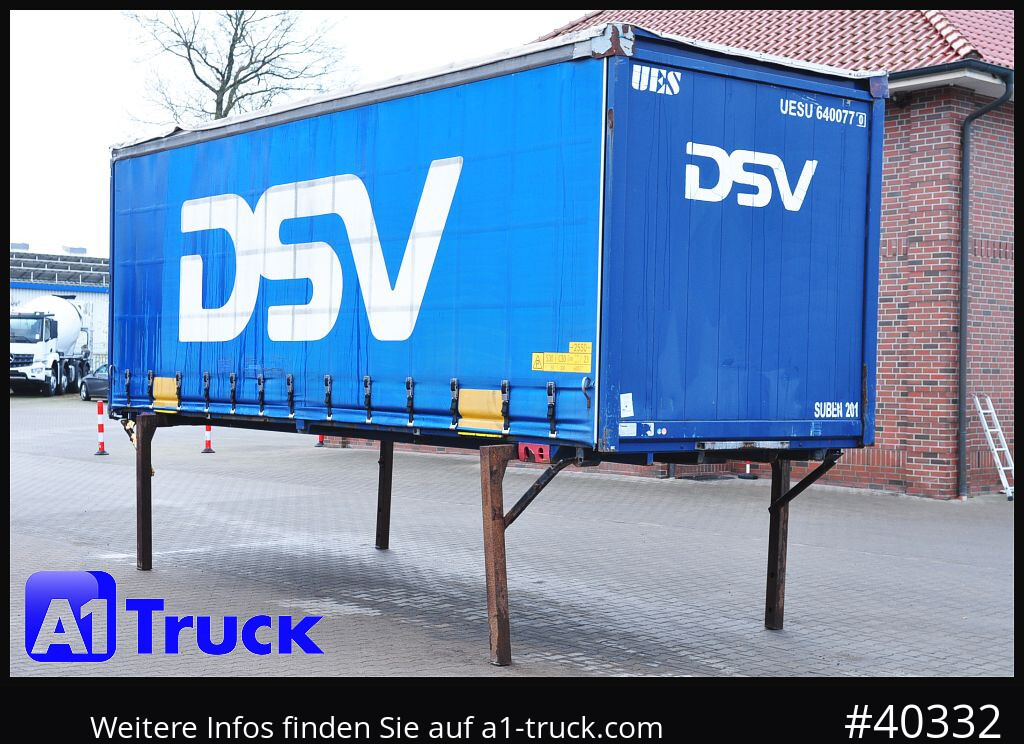 KRONE 7.45 BDF Wechselbrücke, Schiebeplane - Carrosserie bâchee: photos 1 KRONE 7.45 BDF Wechselbrücke, Schiebeplane - Carrosserie bâchee: photos 1