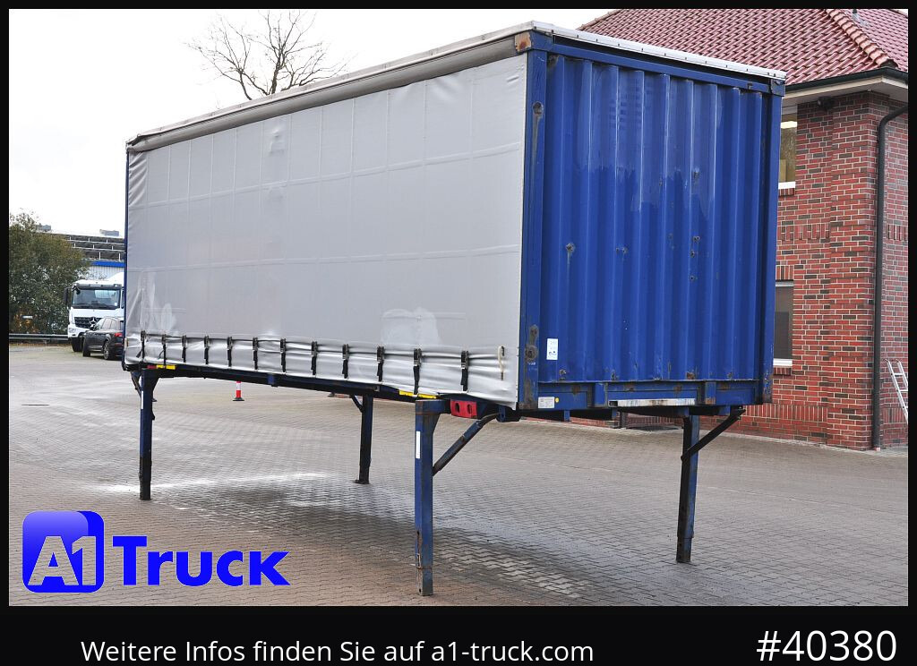 KRONE 7.45 BDF Wechselbrücke, Schiebeplane - Carrosserie bâchee: photos 1 KRONE 7.45 BDF Wechselbrücke, Schiebeplane - Carrosserie bâchee: photos 1