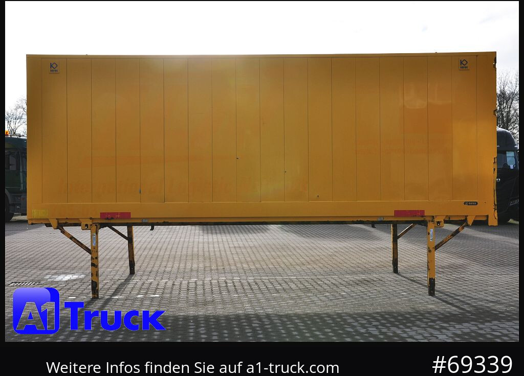 Carrosserie fourgon KRONE BDF 7,82 Wechselbrücke, 2730mm Innenhöhe.: photos 12