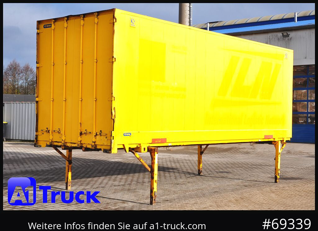 Carrosserie fourgon KRONE BDF 7,82 Wechselbrücke, 2730mm Innenhöhe.: photos 9