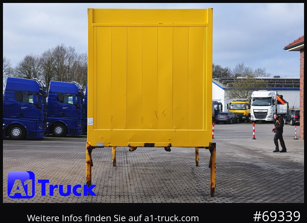 Carrosserie fourgon KRONE BDF 7,82 Wechselbrücke, 2730mm Innenhöhe.: photos 14
