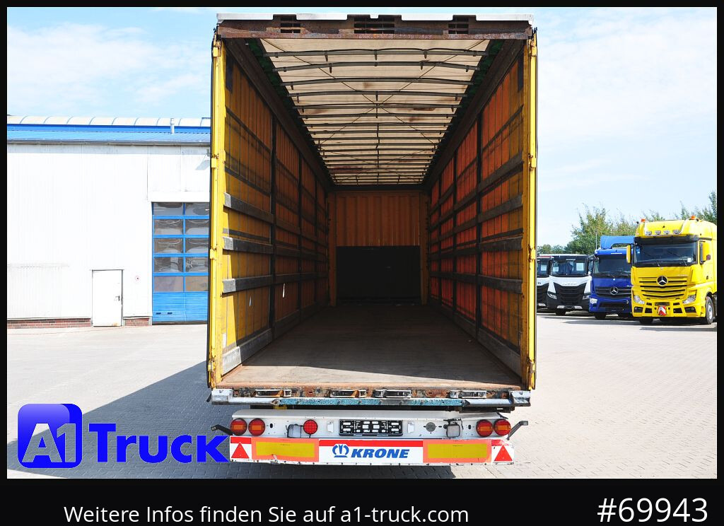 KRONE SD, Mega, Code XL, VDI 2700, DC 9.5 - Semi-remorque rideaux coulissants: photos 4 KRONE SD, Mega, Code XL, VDI 2700, DC 9.5 - Semi-remorque rideaux coulissants: photos 4