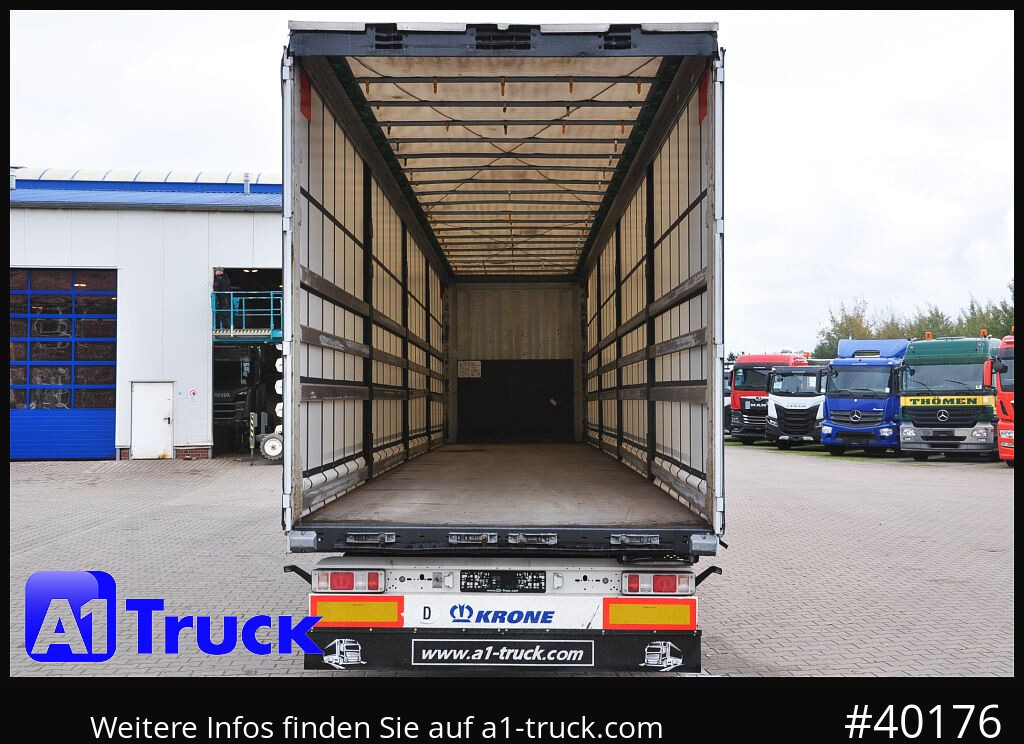 KRONE SD, Mega, neue Plane, Code XL, 1 Vorbesitzer - Semi-remorque rideaux coulissants: photos 5 KRONE SD, Mega, neue Plane, Code XL, 1 Vorbesitzer - Semi-remorque rideaux coulissants: photos 5