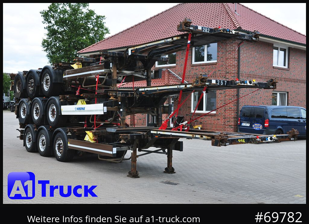 KRONE SDC, Containerchassis, 2x20/30/40 - Semi-remorque porte-conteneur/ Caisse mobile: photos 1 KRONE SDC, Containerchassis, 2x20/30/40 - Semi-remorque porte-conteneur/ Caisse mobile: photos 1