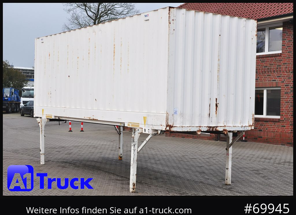 KRONE TULO Wechselbrücke Koffer, Zurrösen innen 2460mm - Carrosserie fourgon: photos 1 KRONE TULO Wechselbrücke Koffer, Zurrösen innen 2460mm - Carrosserie fourgon: photos 1