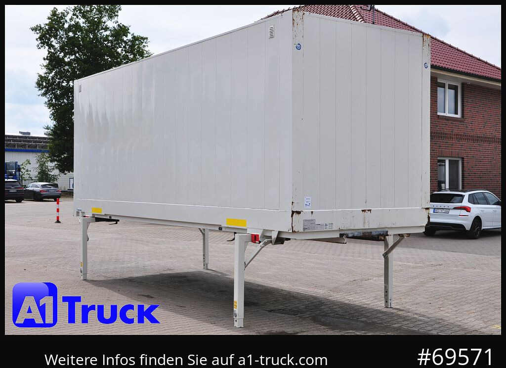 KRONE Wechselbrücke BDF 7,45 Koffer, Textil 2750mm innen, 20 x vorhanden - Carrosserie fourgon: photos 1 KRONE Wechselbrücke BDF 7,45 Koffer, Textil 2750mm innen, 20 x vorhanden - Carrosserie fourgon: photos 1