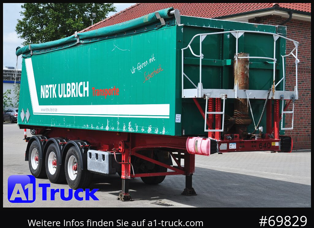 MEIERLING MSK 24 Alu ca. 40m³ Alu, 5750 Kg, - Semi-remorque benne: photos 1 MEIERLING MSK 24 Alu ca. 40m³ Alu, 5750 Kg, - Semi-remorque benne: photos 1