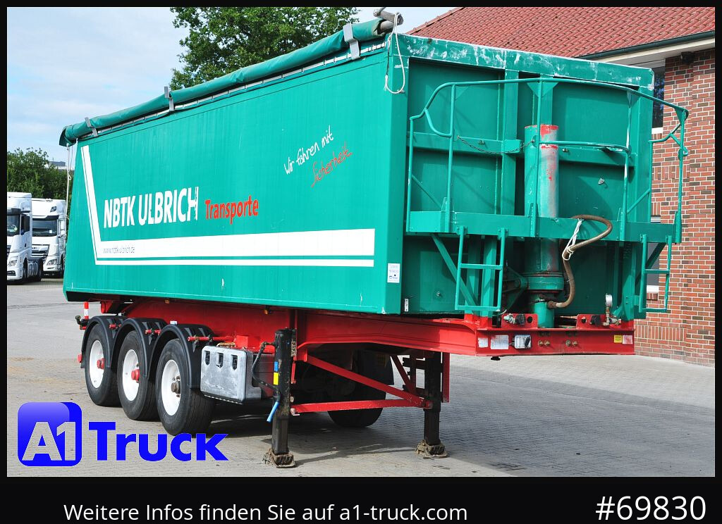 MEIERLING MSK 24 Alu ca. 40m³ Alu, 5750 Kg, - Semi-remorque benne: photos 1 MEIERLING MSK 24 Alu ca. 40m³ Alu, 5750 Kg, - Semi-remorque benne: photos 1