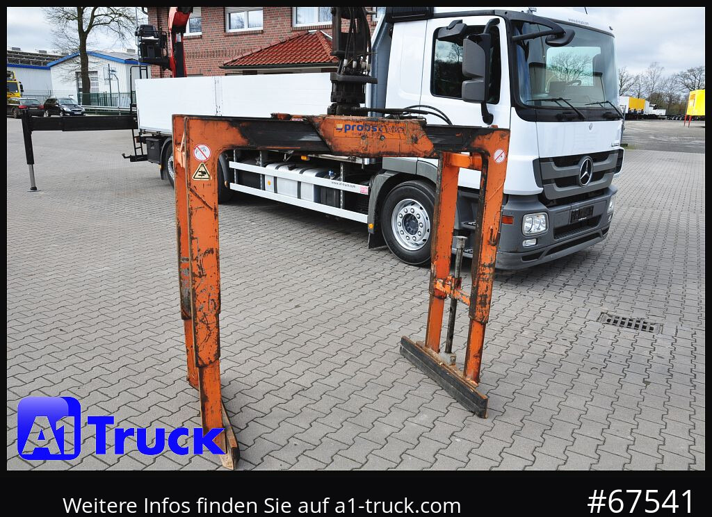MERCEDES-BENZ Actros 2536 MP3, Palfinger PK 18001L, Lift-Lenk - Camion grue, Camion plateau: photos 2 MERCEDES-BENZ Actros 2536 MP3, Palfinger PK 18001L, Lift-Lenk - Camion grue, Camion plateau: photos 2