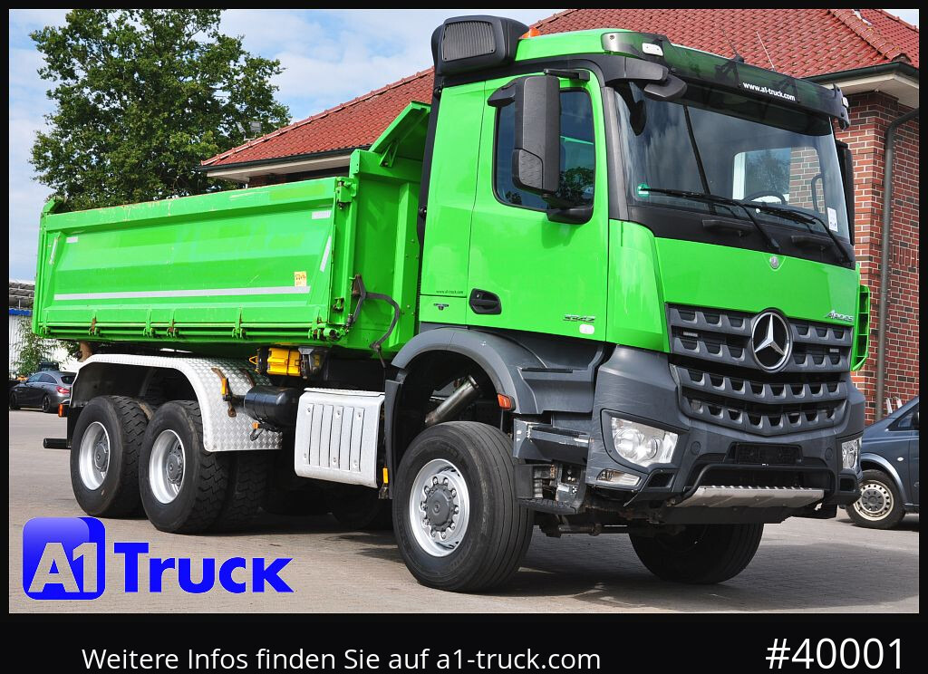 MERCEDES-BENZ Arcos 3342 BB, 6X6 Meiller Bordmatik - Camion benne: photos 1 MERCEDES-BENZ Arcos 3342 BB, 6X6 Meiller Bordmatik - Camion benne: photos 1