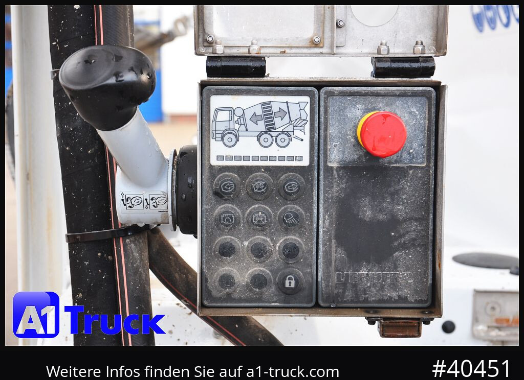 MERCEDES-BENZ Arocs 3240, Liebherr HTM 905 9m³, - Camion malaxeur: photos 2 MERCEDES-BENZ Arocs 3240, Liebherr HTM 905 9m³, - Camion malaxeur: photos 2