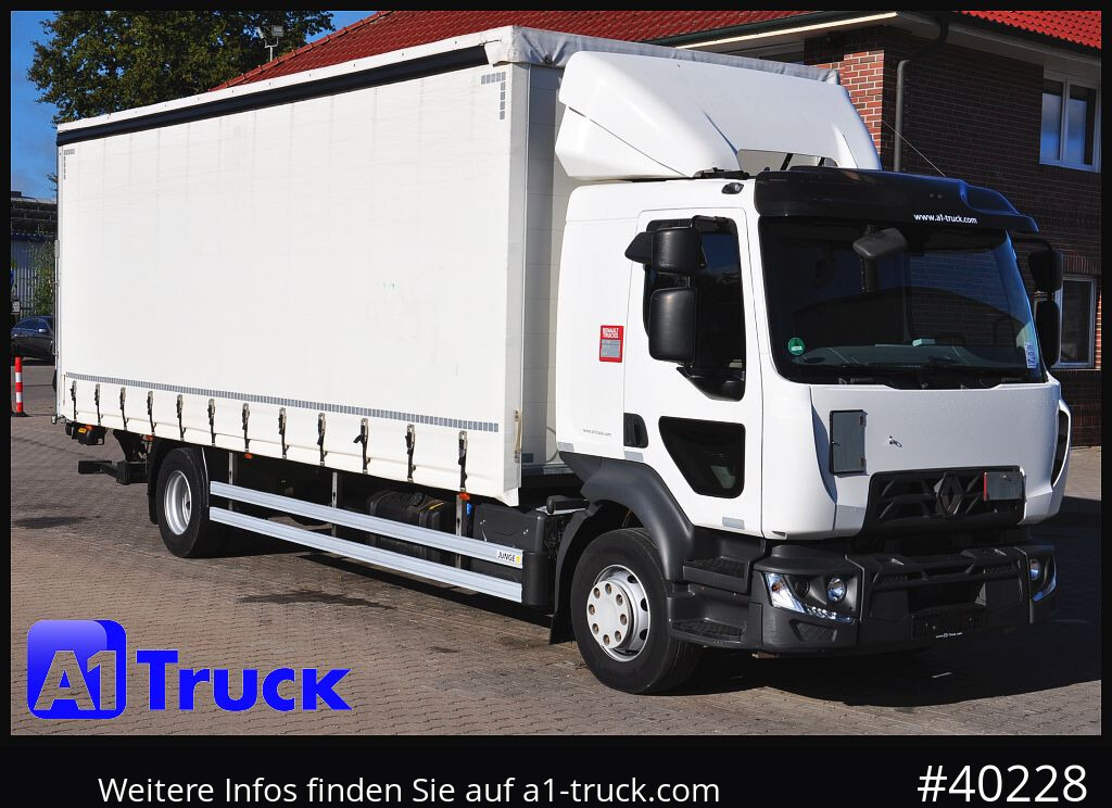 RENAULT D 280, 4x2, Ladebordwand, LBW, TÜV 06/2026 - Camion à rideaux coulissants: photos 1 RENAULT D 280, 4x2, Ladebordwand, LBW, TÜV 06/2026 - Camion à rideaux coulissants: photos 1