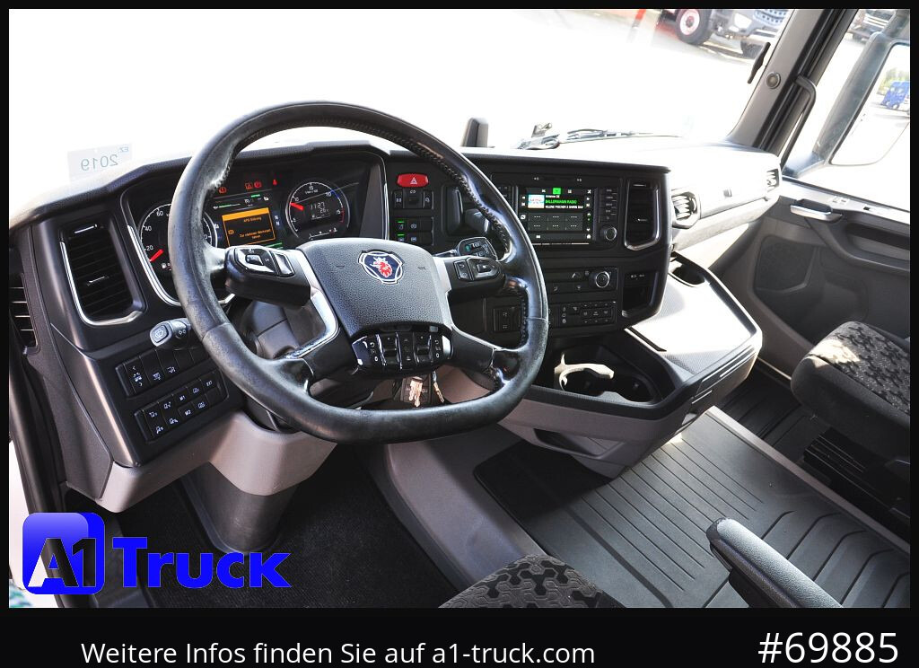 SCANIA R 450, Midi 7,82, Lenkachse, 1 Vorbesitzer - Camion porte-conteneur/ Caisse mobile: photos 4 SCANIA R 450, Midi 7,82, Lenkachse, 1 Vorbesitzer - Camion porte-conteneur/ Caisse mobile: photos 4