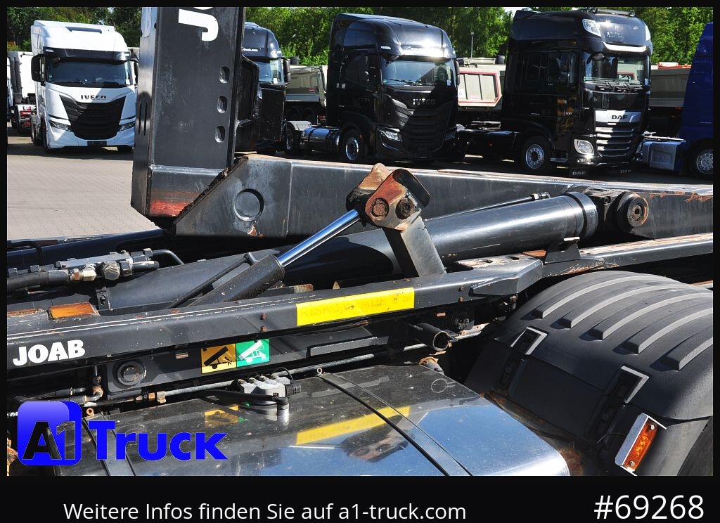 SCANIA R480, Abrollkipper Joab, 8x4, Lift-Lenkachse, - Camion ampliroll: photos 2 SCANIA R480, Abrollkipper Joab, 8x4, Lift-Lenkachse, - Camion ampliroll: photos 2