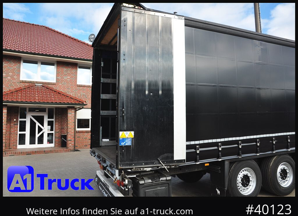 SCHMITZ SCB S3T, Tautliner, Standard, neue Plane, VDI 2700 - Semi-remorque rideaux coulissants: photos 5 SCHMITZ SCB S3T, Tautliner, Standard, neue Plane, VDI 2700 - Semi-remorque rideaux coulissants: photos 5