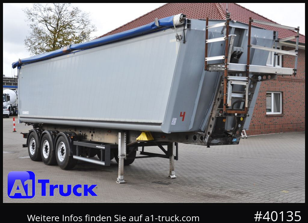 SCHMITZ SKI 24, SL 9.6 Lift, ca. 50m³ - Semi-remorque benne: photos 1 SCHMITZ SKI 24, SL 9.6 Lift, ca. 50m³ - Semi-remorque benne: photos 1