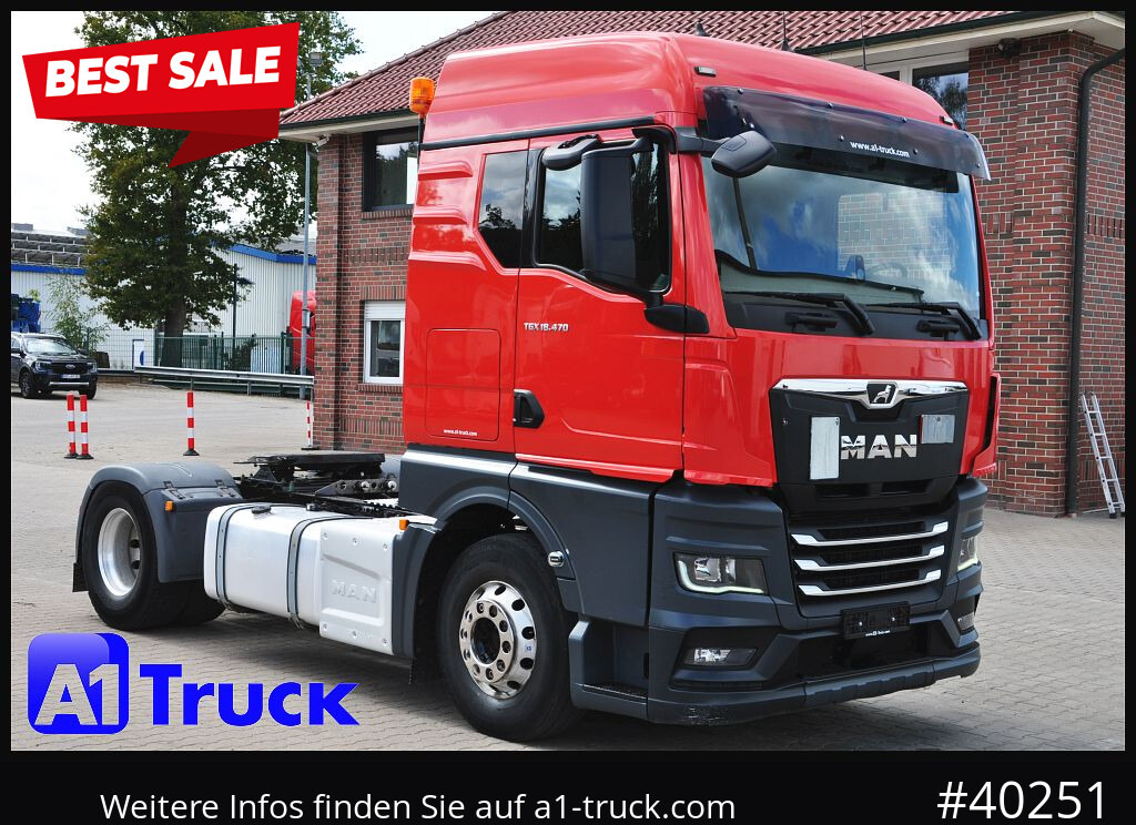 MAN TGX 18.470 GM Hydraulik, Intarder Navi Standklima, - Tracteur routier: photos 1 MAN TGX 18.470 GM Hydraulik, Intarder Navi Standklima, - Tracteur routier: photos 1