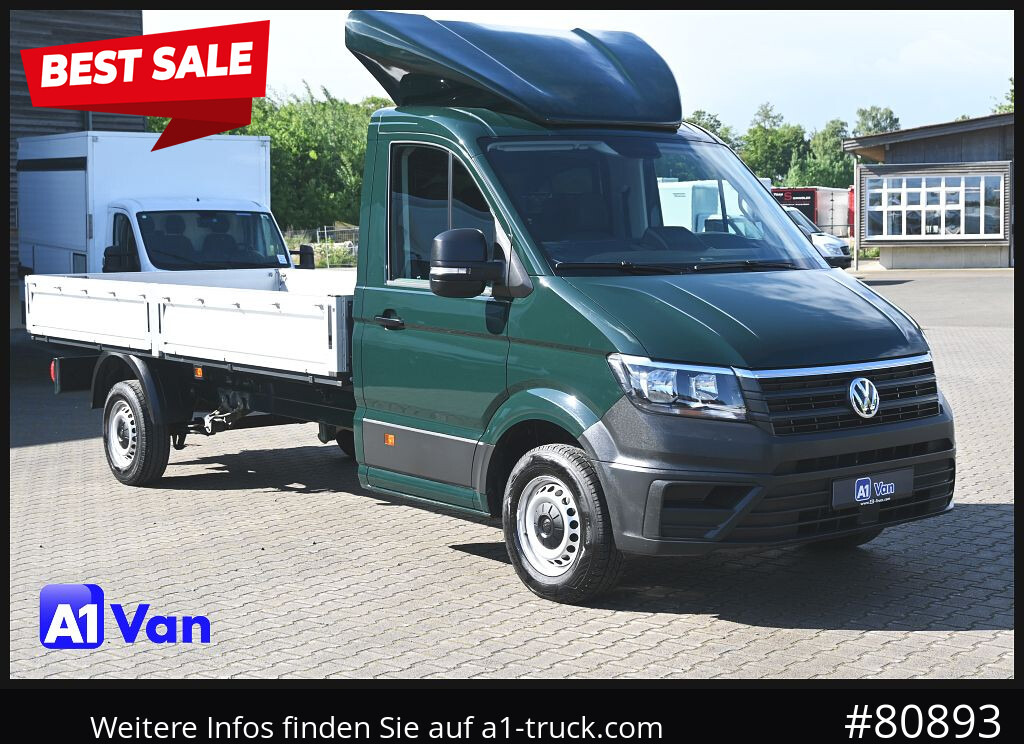 VOLKSWAGEN Crafter 35 Pritsche Maxi, Klima, AHK, - Utilitaire plateau: photos 1 VOLKSWAGEN Crafter 35 Pritsche Maxi, Klima, AHK, - Utilitaire plateau: photos 1