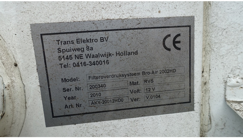 ACC Industrie Bro-air 2002 HD overdruk unit - Cabine et intérieur: photos 5 ACC Industrie Bro-air 2002 HD overdruk unit - Cabine et intérieur: photos 5