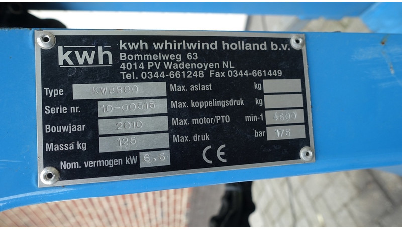 KWH KWBB80 Bladblazer - Motoculteur: photos 5 KWH KWBB80 Bladblazer - Motoculteur: photos 5