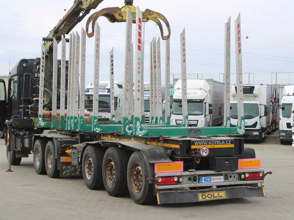 DOLL H3S-14H9, SAF AXLES, 2X LIFT AXLE, EXTENSION - Semi-remorque grumier: photos 5 DOLL H3S-14H9, SAF AXLES, 2X LIFT AXLE, EXTENSION - Semi-remorque grumier: photos 5