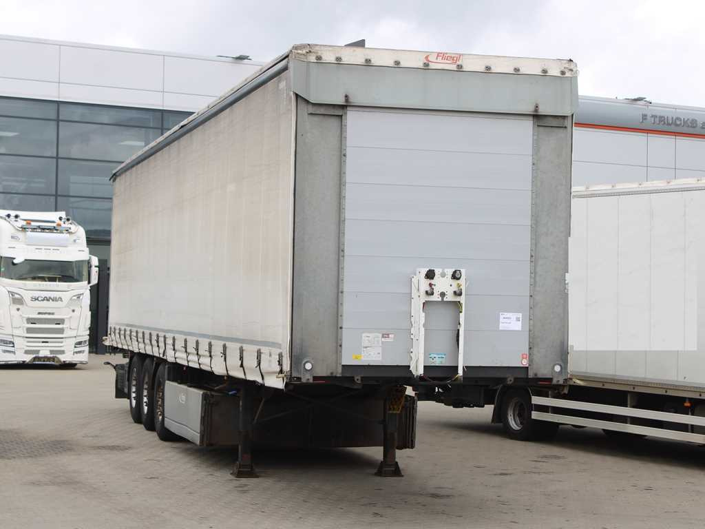 Fliegl SDS 390, MULDA, MULTILOCK, LIFT AXLE, SAF - Semi-remorque rideaux coulissants: photos 3 Fliegl SDS 390, MULDA, MULTILOCK, LIFT AXLE, SAF - Semi-remorque rideaux coulissants: photos 3