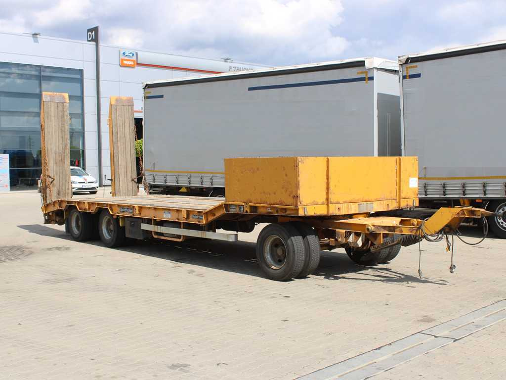 Goldhofer TU 3-24/80, DRIVEWAYS - Remorque porte-engin surbaissée: photos 3 Goldhofer TU 3-24/80, DRIVEWAYS - Remorque porte-engin surbaissée: photos 3