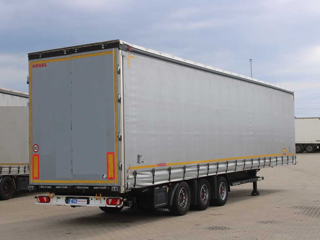Kögel SN 24, LOWDECK, LIFT AXLE, LIFTING ROOF, SAF - Semi-remorque rideaux coulissants: photos 4 Kögel SN 24, LOWDECK, LIFT AXLE, LIFTING ROOF, SAF - Semi-remorque rideaux coulissants: photos 4