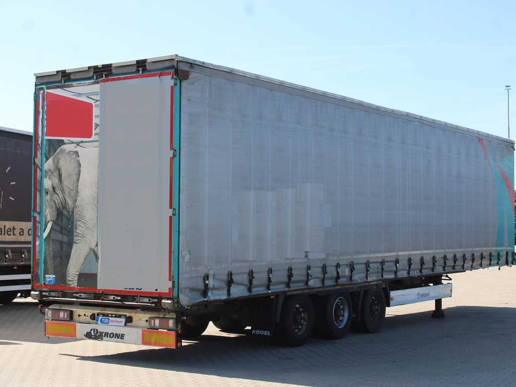 Krone SD 04, LOWDECK, LIFTING AXLE, LIFT ROOF - Semi-remorque rideaux coulissants: photos 4 Krone SD 04, LOWDECK, LIFTING AXLE, LIFT ROOF - Semi-remorque rideaux coulissants: photos 4