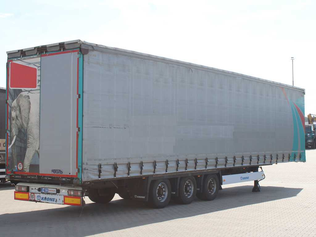 Krone SD 04, LOWDECK, LIFTING AXLE, LIFT ROOF - Semi-remorque rideaux coulissants: photos 3 Krone SD 04, LOWDECK, LIFTING AXLE, LIFT ROOF - Semi-remorque rideaux coulissants: photos 3