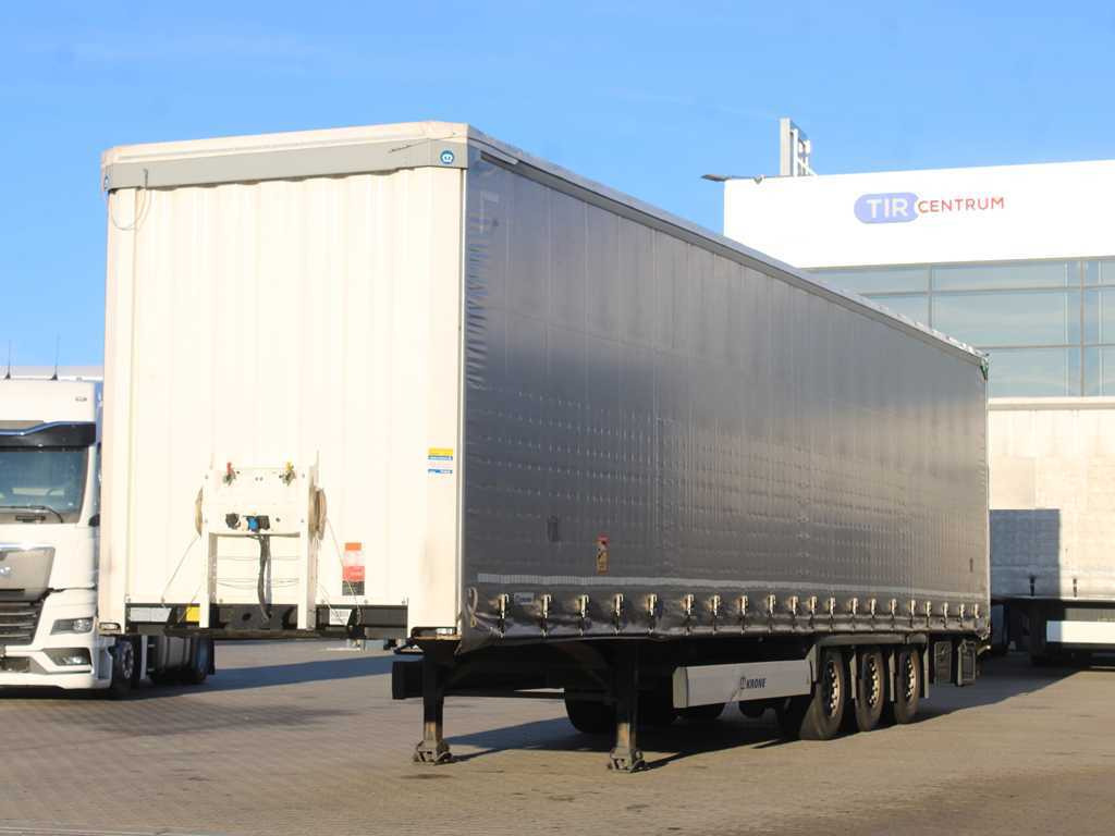 Krone SD, LOWDECK, LIFTING AXLE, MULTILOCK, LIFTING ROOF - Semi-remorque rideaux coulissants: photos 1 Krone SD, LOWDECK, LIFTING AXLE, MULTILOCK, LIFTING ROOF - Semi-remorque rideaux coulissants: photos 1