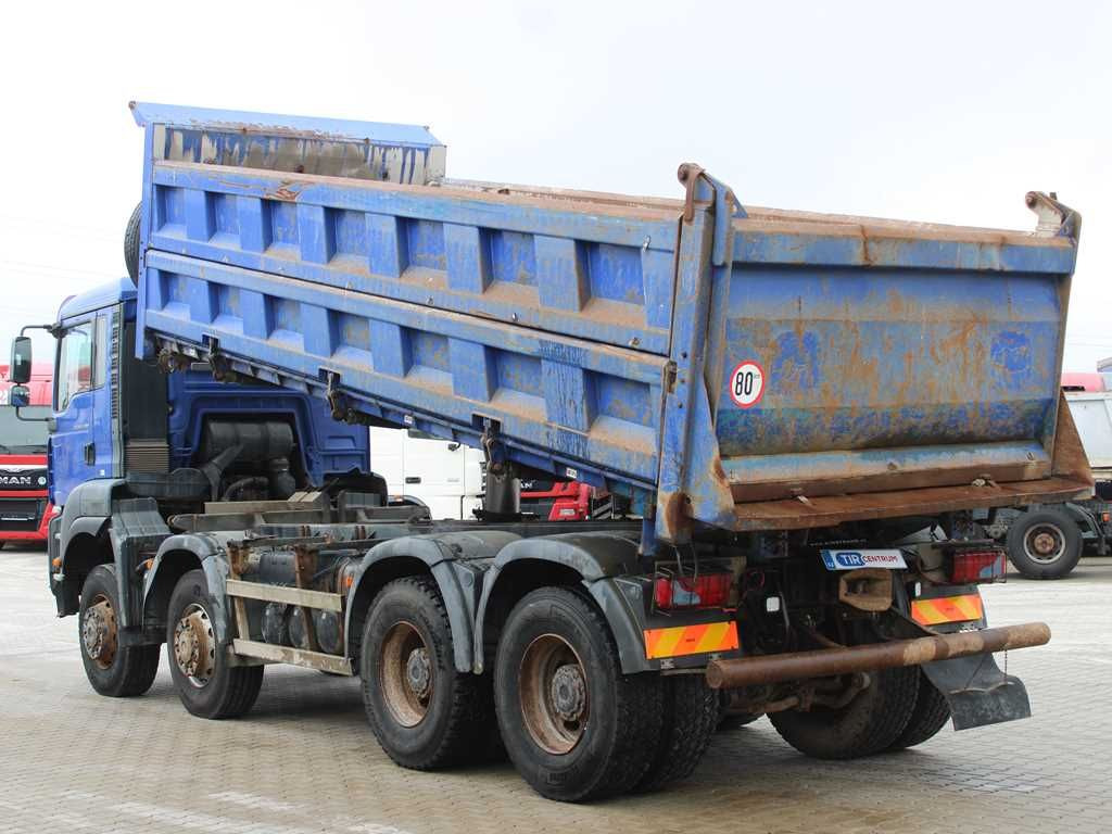 MAN TGA 41.480, 8X6, THREE-SIDED, EURO 3, RETARDER - Camion benne: photos 4 MAN TGA 41.480, 8X6, THREE-SIDED, EURO 3, RETARDER - Camion benne: photos 4