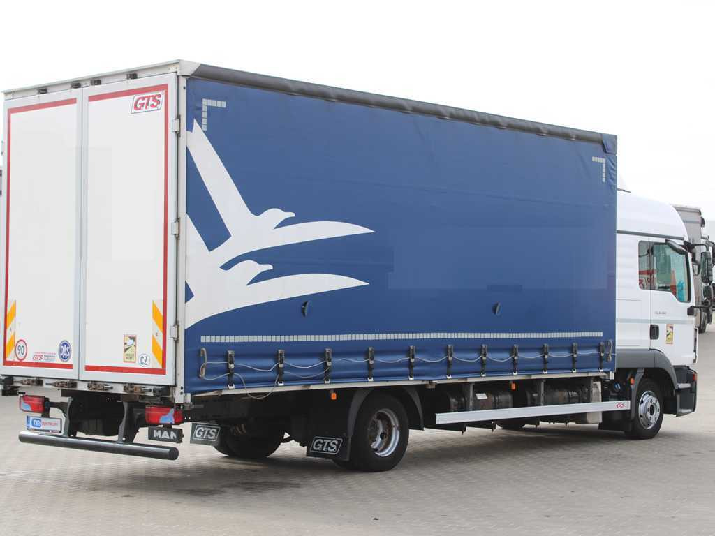 MAN TGL 8.190, EURO 6, TIRES 80% - Camion à rideaux coulissants: photos 4 MAN TGL 8.190, EURO 6, TIRES 80% - Camion à rideaux coulissants: photos 4