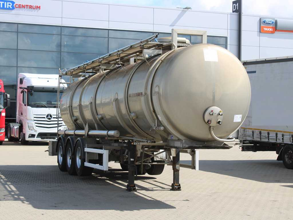 Maisonneuve S-38, LIFT AXLE, 32 m³, TECHNICAL WASTE, FERTILIZERS - Semi-remorque citerne: photos 3 Maisonneuve S-38, LIFT AXLE, 32 m³, TECHNICAL WASTE, FERTILIZERS - Semi-remorque citerne: photos 3