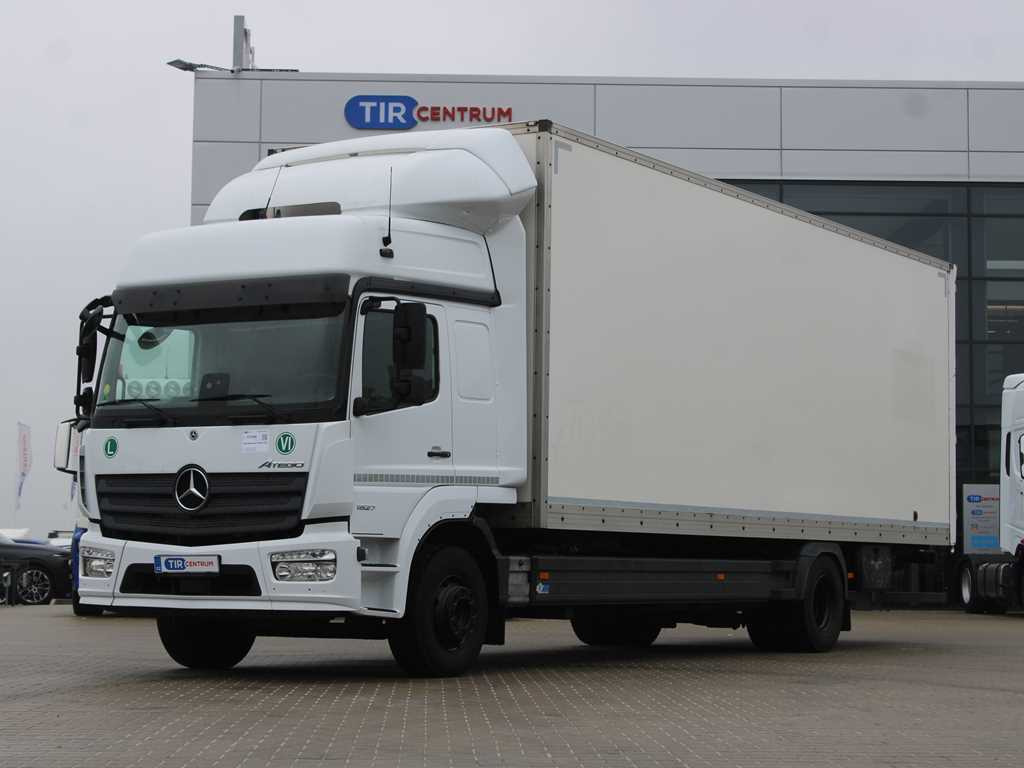 Mercedes-Benz ATEGO 1527, EURO 6, CAMERA, TIRES 80% - Camion fourgon: photos 1 Mercedes-Benz ATEGO 1527, EURO 6, CAMERA, TIRES 80% - Camion fourgon: photos 1