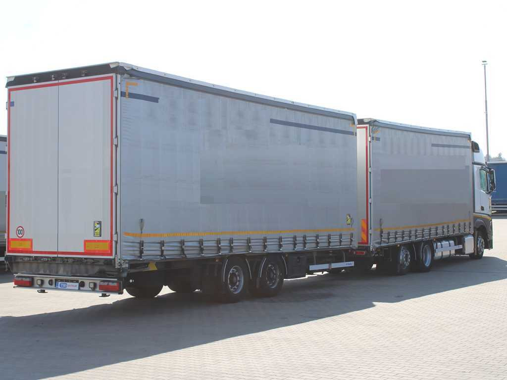 Mercedes-Benz Actros 2542, 6X2, EURO 6, AIR SUSPENSION, NAVIGATION + PANAV TVK18M - Camion à rideaux coulissants: photos 4 Mercedes-Benz Actros 2542, 6X2, EURO 6, AIR SUSPENSION, NAVIGATION + PANAV TVK18M - Camion à rideaux coulissants: photos 4