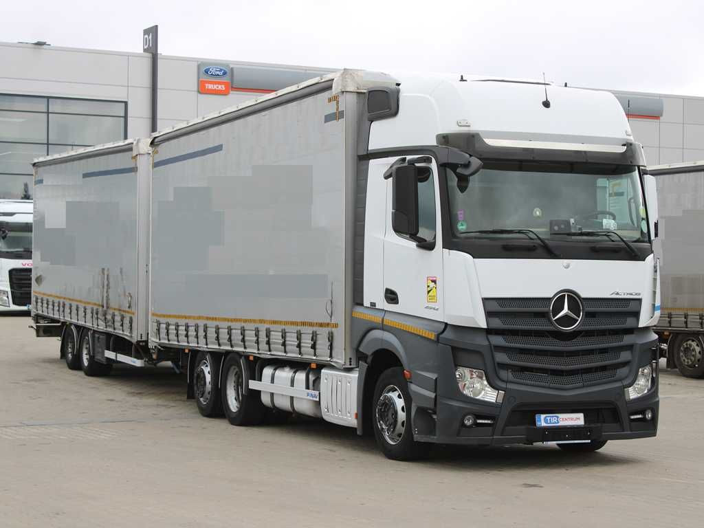 Mercedes-Benz Actros 2542, 6X2, EURO 6 + PANAV TV018M - Camion à rideaux coulissants: photos 2 Mercedes-Benz Actros 2542, 6X2, EURO 6 + PANAV TV018M - Camion à rideaux coulissants: photos 2