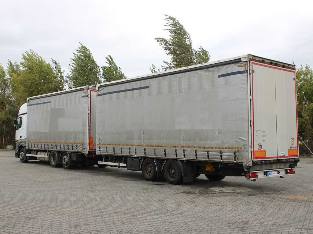 Mercedes-Benz Actros 2542, 6X2, LIFTING AXLE + PANAV TVK18M - Camion à rideaux coulissants: photos 5 Mercedes-Benz Actros 2542, 6X2, LIFTING AXLE + PANAV TVK18M - Camion à rideaux coulissants: photos 5