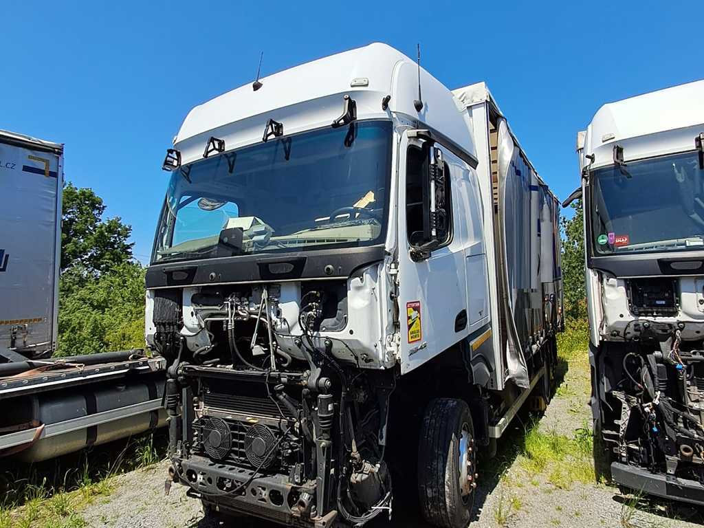 Mercedes-Benz Actros 2542, 6X2 + PANAV TVK18M - Camion à rideaux coulissants: photos 1 Mercedes-Benz Actros 2542, 6X2 + PANAV TVK18M - Camion à rideaux coulissants: photos 1