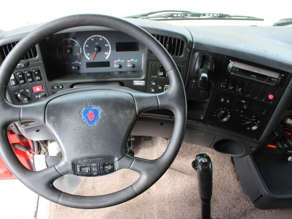 Camion frigorifique Scania R 380, HYDRAULIC FRONT, DOUBLE CHAMBER, CARRIER SUPRA 850 mt: photos 15