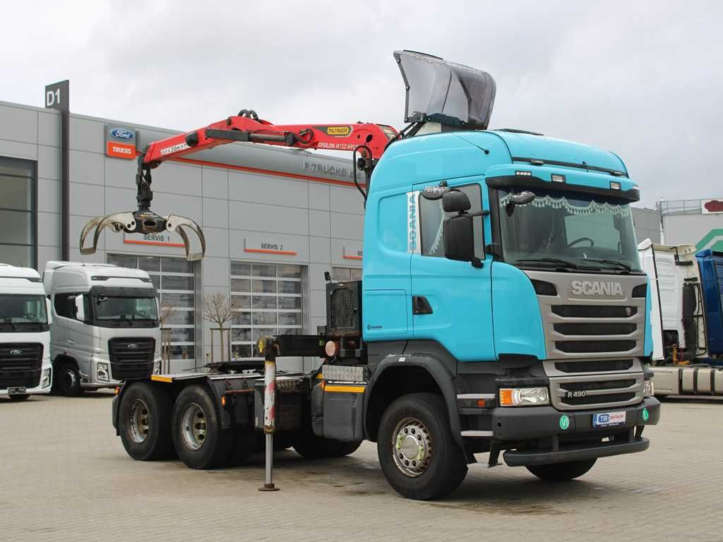 Scania R490, 6X4, EURO 6, PALFINGER EPSILON M13Z91 - Camion grue: photos 2 Scania R490, 6X4, EURO 6, PALFINGER EPSILON M13Z91 - Camion grue: photos 2